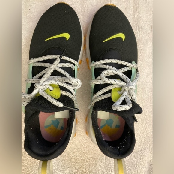Nike React Presto Black Teal Tint Cyber (Women's) Sneakers Tennis Shoes Size 7.5 - Picture 2 of 6